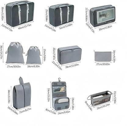 8 in 1 Travel Bag Pouches