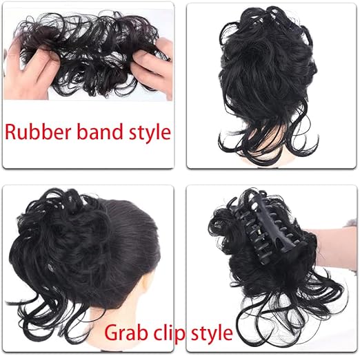 Messy Bun Hair Extension